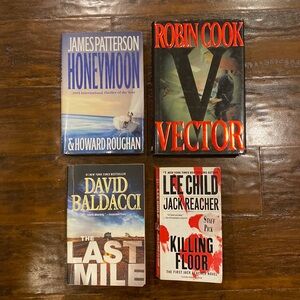 4 Book Bundle Contemporary Thrillers by Bestselling Authors